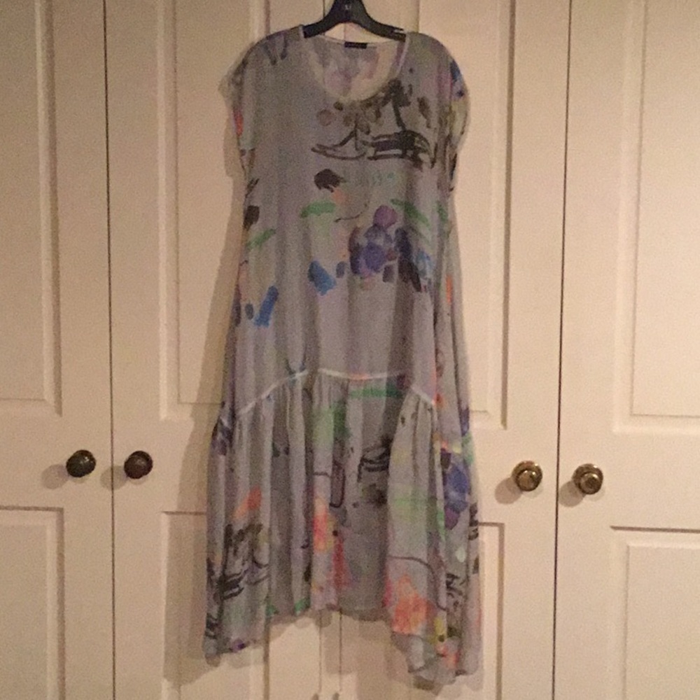 Dress with slip